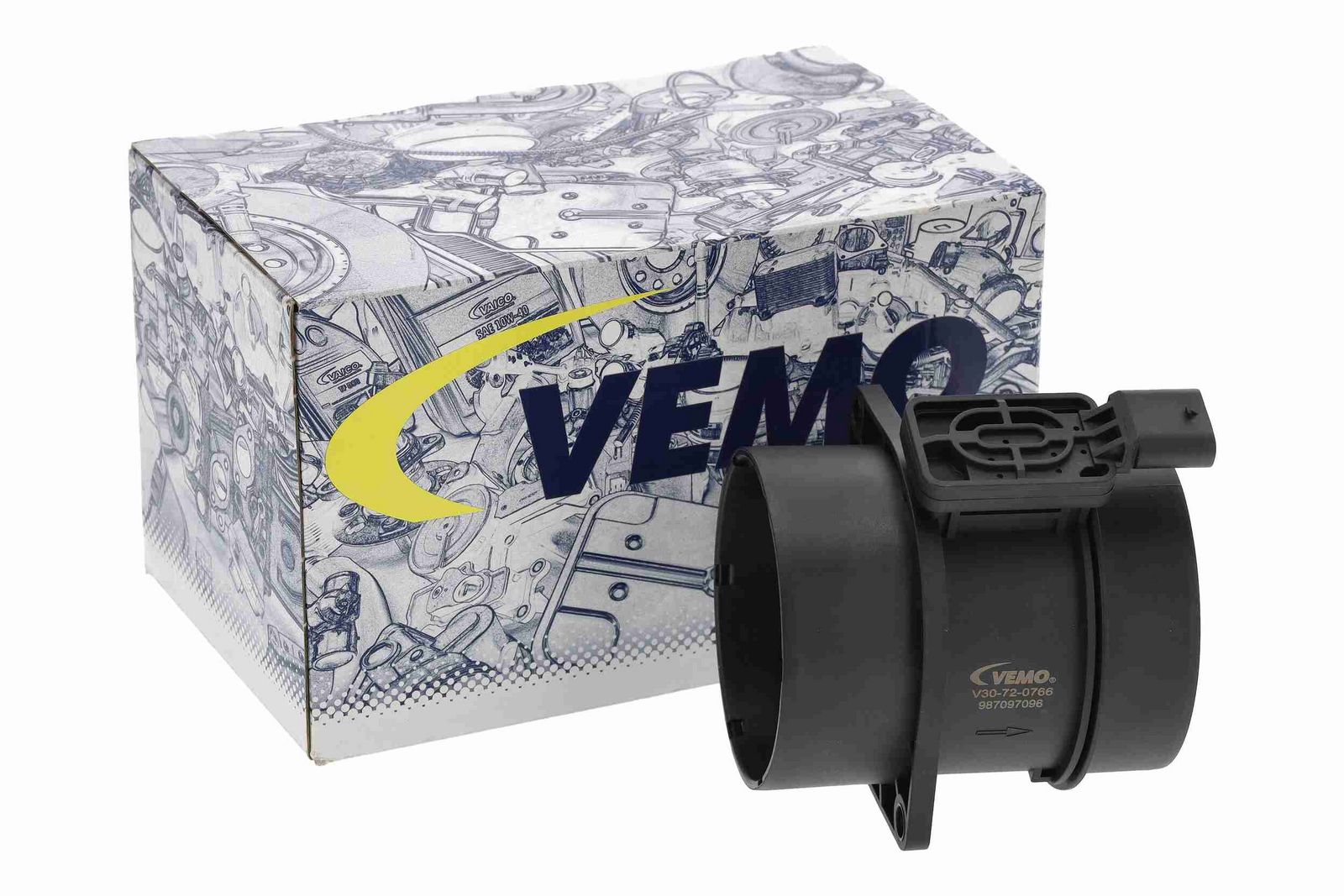 Levně Snímač množství protékajícího vzduchu VEMO V30-72-0766