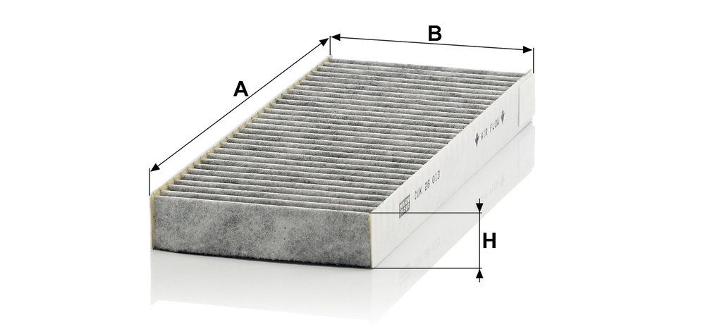 Levně Filtr, vzduch v interiéru MANN-FILTER CUK 26 013-2