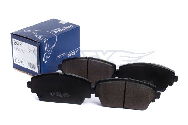 Levně Sada brzdových destiček, kotoučová brzda TOMEX Brakes 12-94
