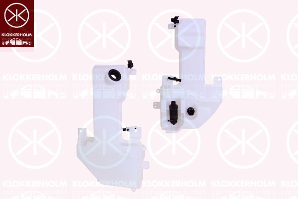 Zbiornik płynu spryskiwacza, szyba KLOKKERHOLM 25013220
