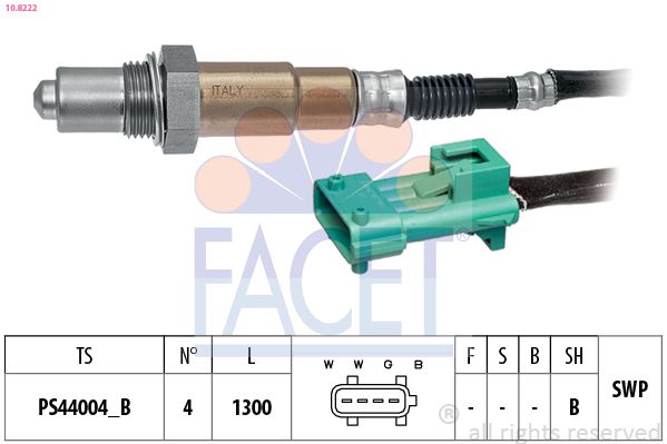 Sonda lambda FACET 10.8222