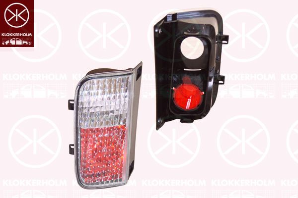 Światło cofania KLOKKERHOLM 50890783