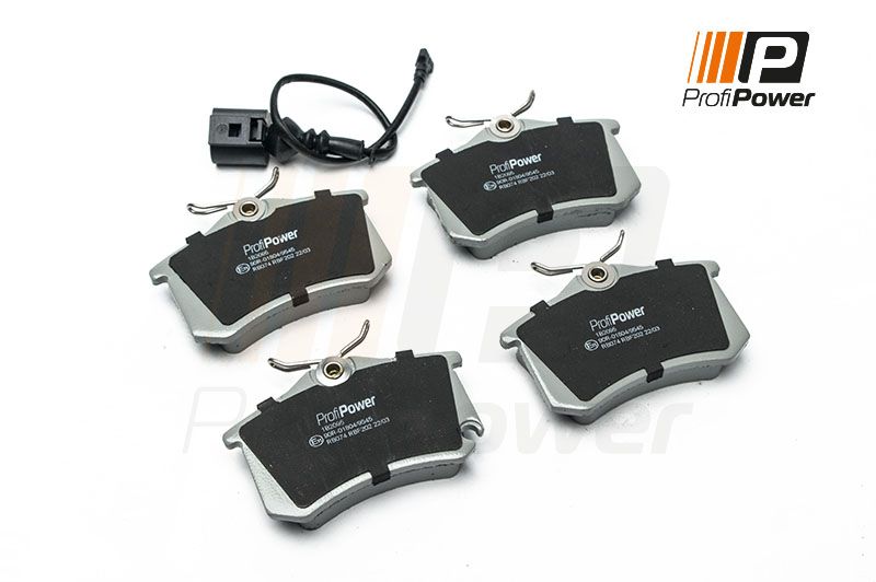 E-shop Sada brzdových platničiek kotúčovej brzdy ProfiPower 1B2095