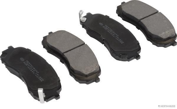 set placute frana,frana disc HERTH+BUSS JAKOPARTS J3607014