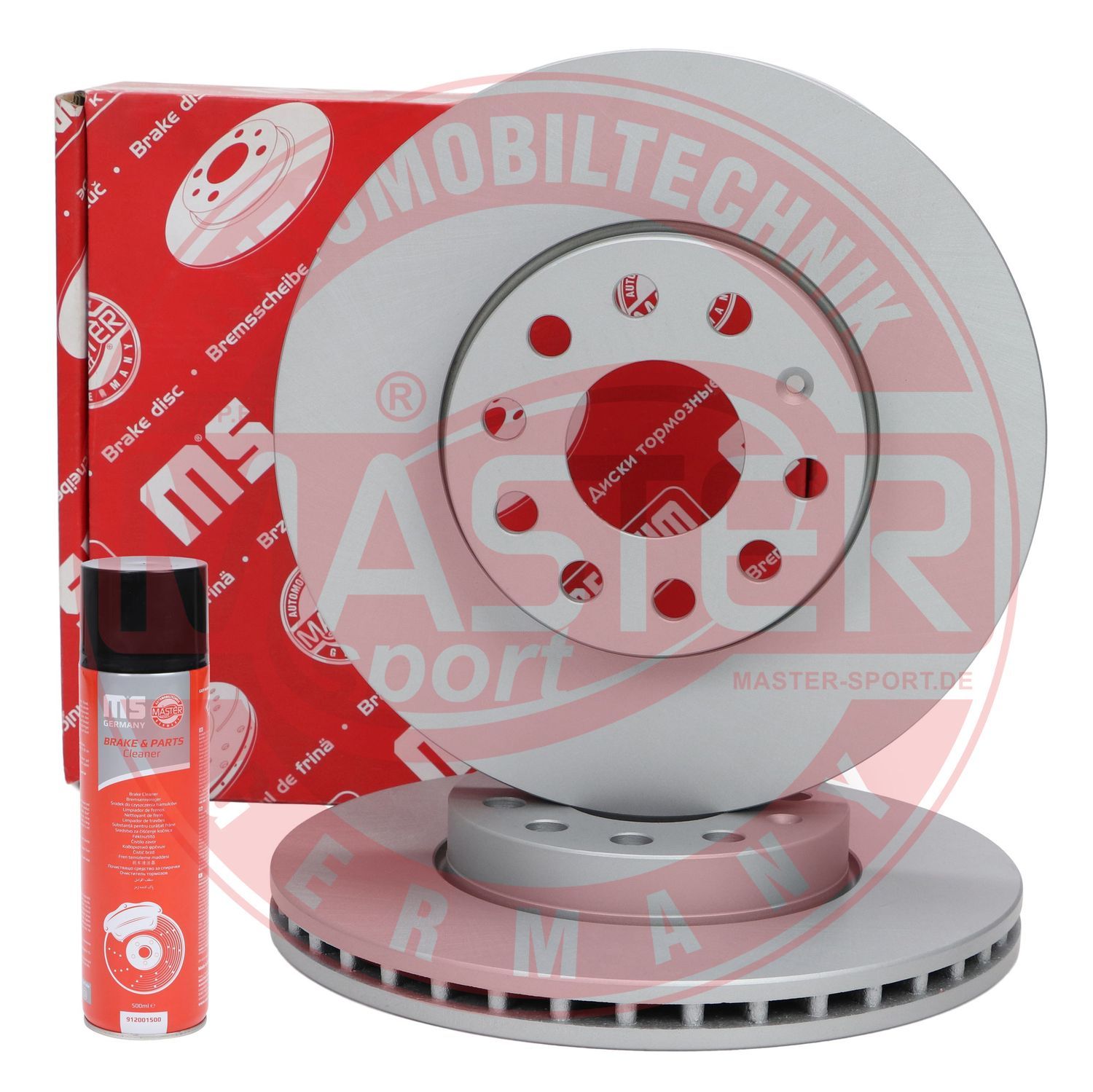 Tarcza hamulcowa MASTER-SPORT GERMANY 24012501451PR-SET-MSP