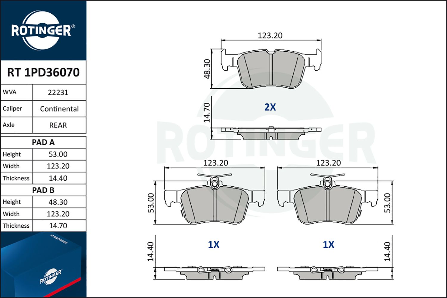 ROTINGER RT1PD36070