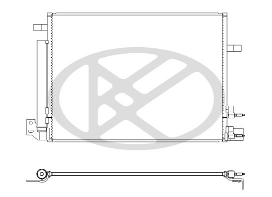 Condensator, climatizare KOYORAD CD311028