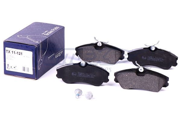 Levně Sada brzdových destiček, kotoučová brzda TOMEX Brakes 11-121
