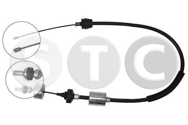 Cięgło, sterowanie sprzęgłem STC T480100