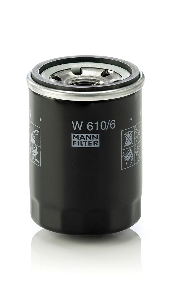 Olejový filter MANN-FILTER W 610/6