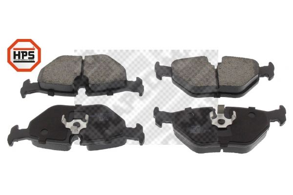 Zestaw klocków hamulcowych, hamulce tarczowe MAPCO 6581HPS