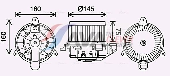 Вентилятор салона