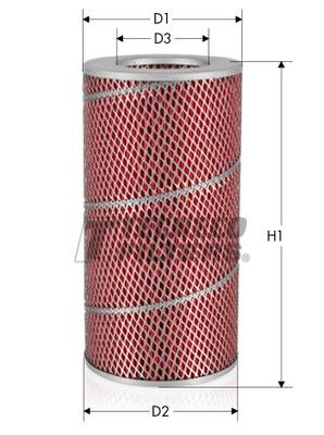 Filtr powietrza TECNECO FILTERS AR2015J