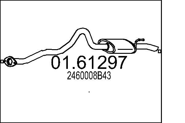 Tłumik końcowy MTS 01.61297