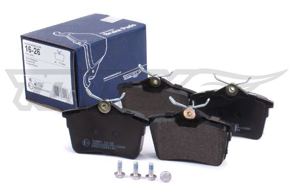 Levně Sada brzdových destiček, kotoučová brzda TOMEX Brakes 16-26
