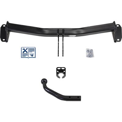 Zestaw zaczepu przyczepy RAMEDER 156332