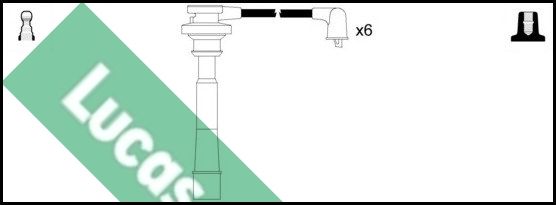 Zestaw przewodów zapłonowych LUCAS LUC7201