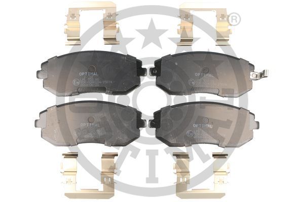 Zestaw klocków hamulcowych, hamulce tarczowe OPTIMAL BP-12357