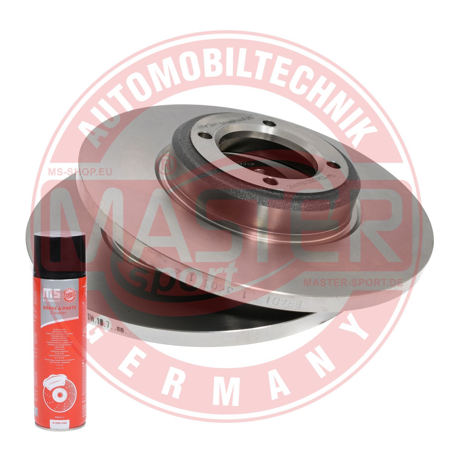 Tarcza hamulcowa MASTER-SPORT GERMANY 24011301281-SET-MSP