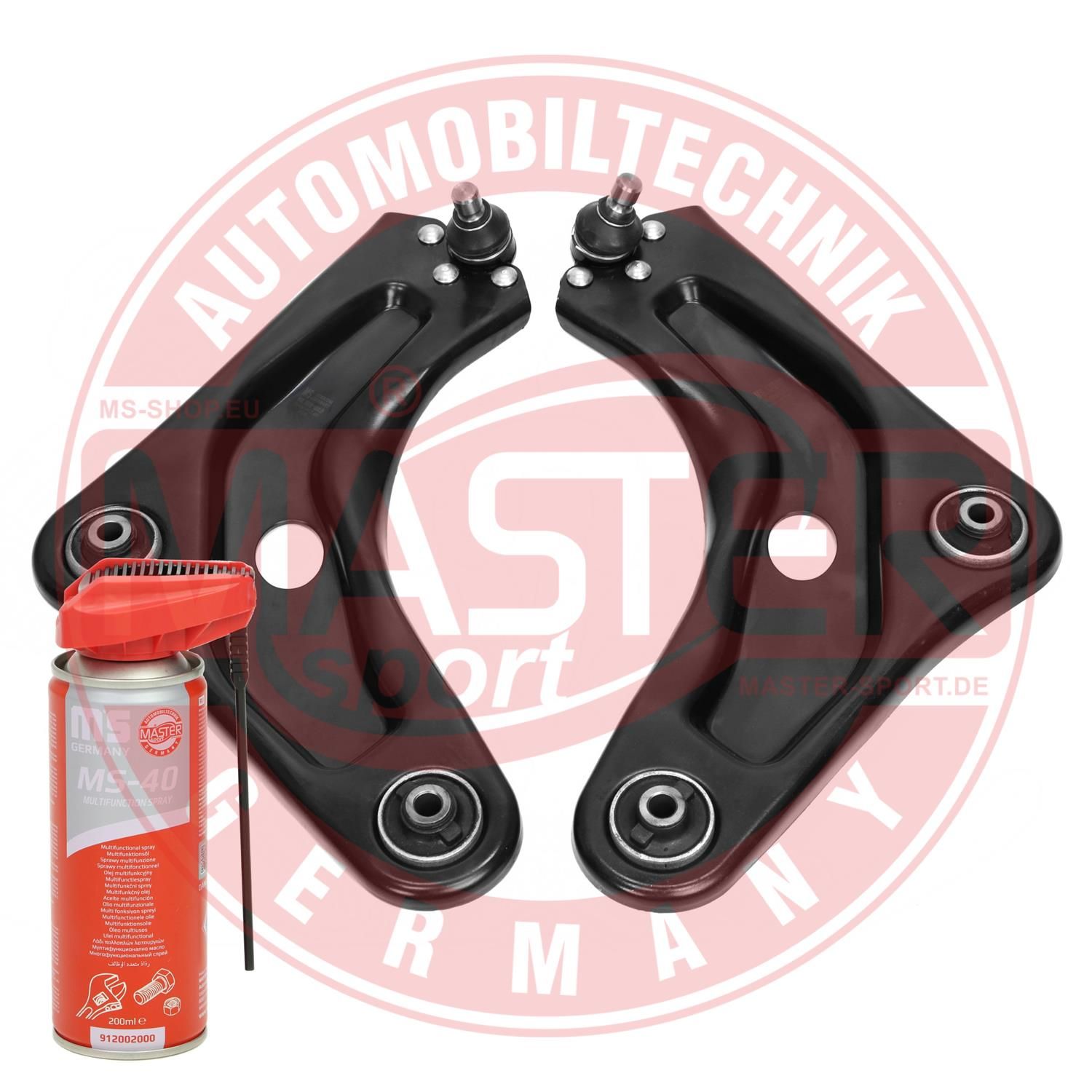 E-shop Sada ramien nápravy zavesenia kolies MASTER-SPORT GERMANY 37108-KIT-MSP