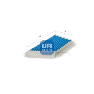 Filtr, wentylacja przestrzeni pasażerskiej UFI 34.194.00