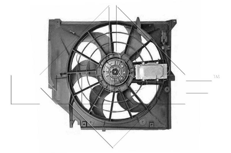 Ventilátor chladenia motora NRF 47026