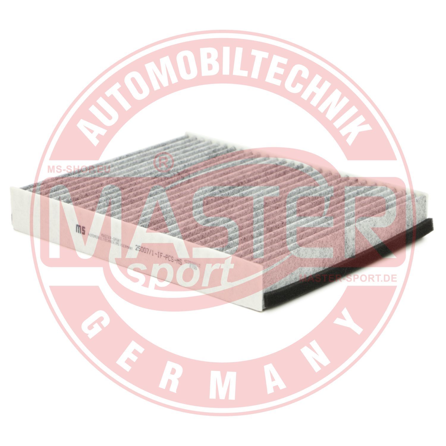 Filtr, wentylacja przestrzeni pasażerskiej MASTER-SPORT GERMANY 25007/1-IF-PCS-MS