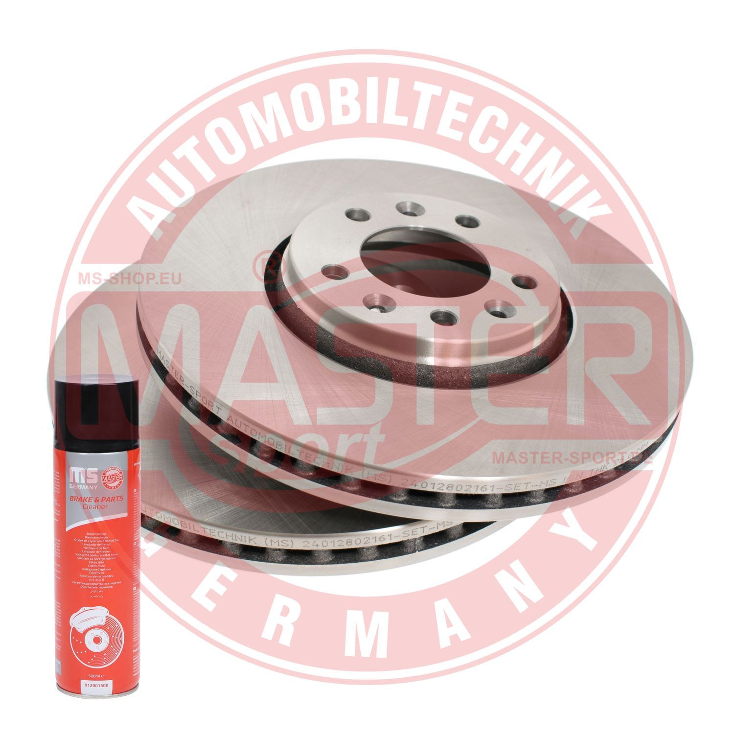 Tarcza hamulcowa MASTER-SPORT GERMANY 24012802161-SET-MSP