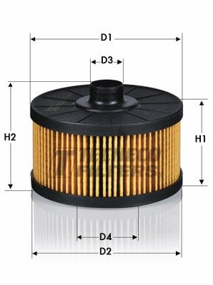 Filtr oleju TECNECO FILTERS OL011442E