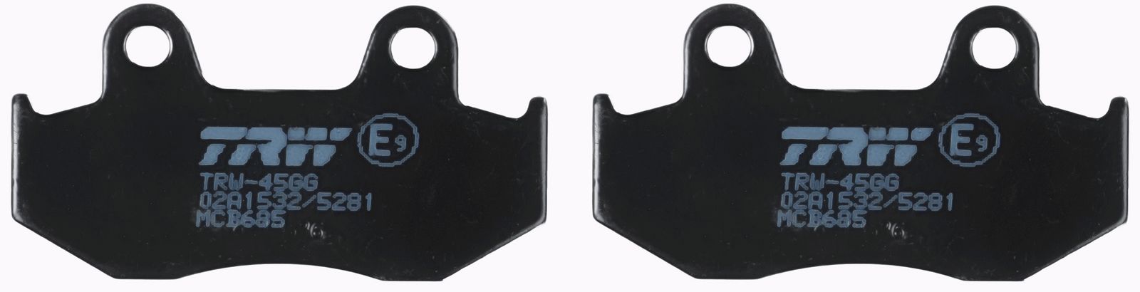 set placute frana,frana disc TRW Organic Allround MCB685