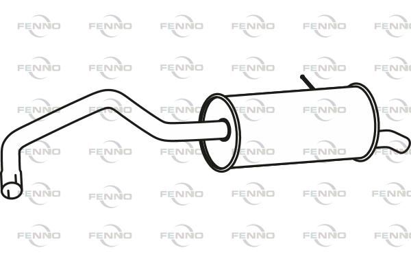 Tłumik końcowy FENNO P49026