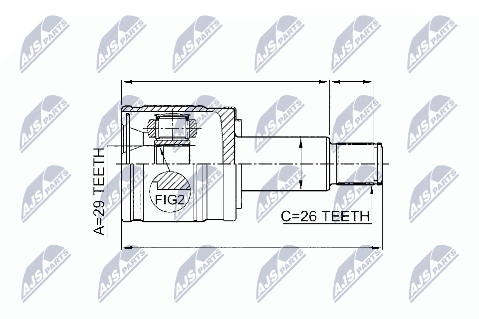 Set articulatie, planetara NTY NPW-SU-005