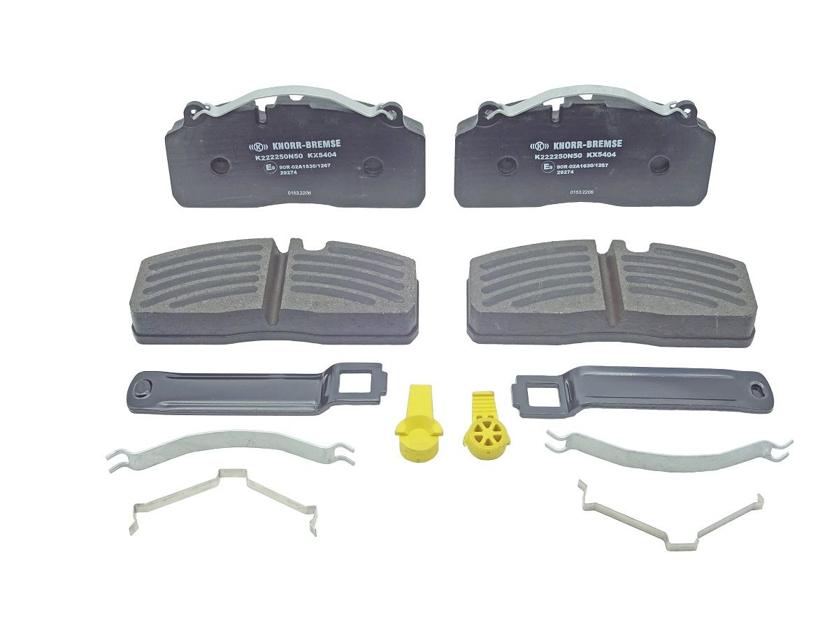 set placute frana,frana disc KNORR K222250N50