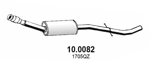 Katalizator ASSO 10.0082