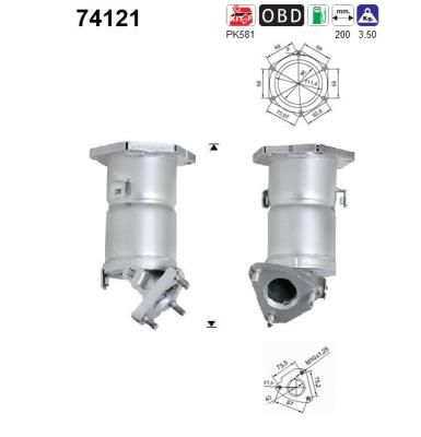 Katalizator AS B08A0BM701