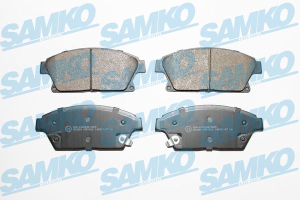 Sada brzdových destiček, kotoučová brzda SAMKO 5SP1562