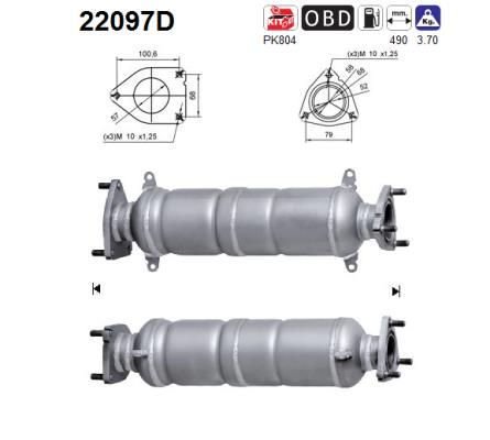 Katalizator AS 18160RBDE00