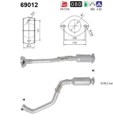Katalizator AS 1741036190