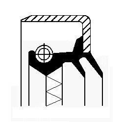 Těsnicí kroužek CORTECO 01031420B