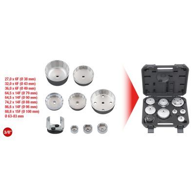 Set chei baie ulei KS TOOLS 150.9210