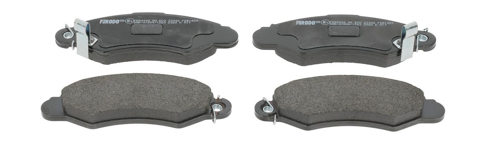 set placute frana,frana disc FERODO PREMIER ECO FRICTION FDB1459