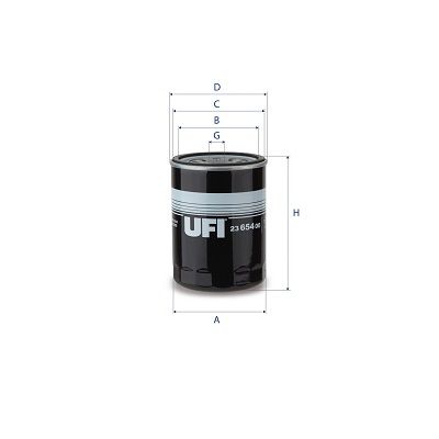 Filtr oleju UFI 23.654.00
