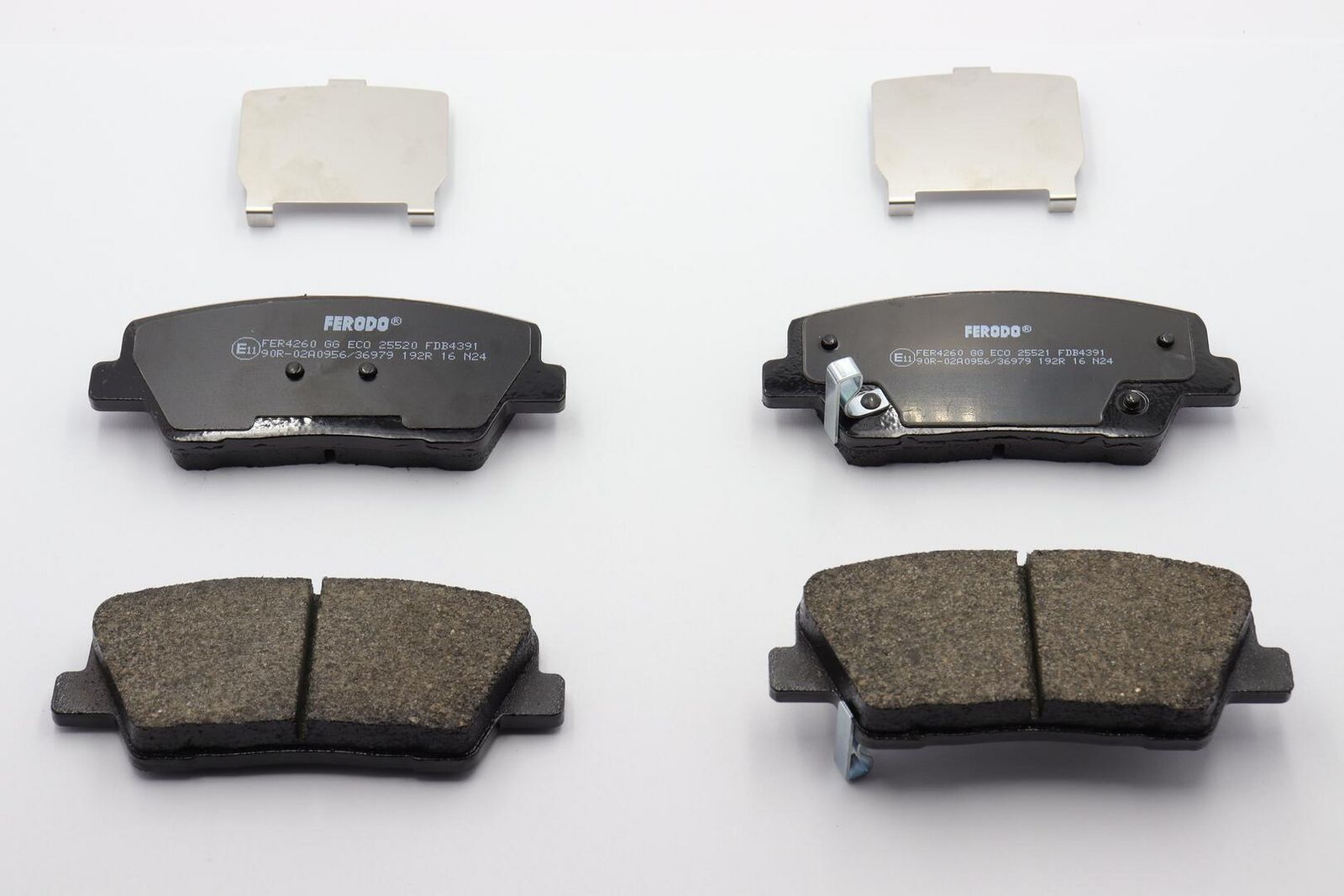 set placute frana,frana disc FERODO PREMIER ECO FRICTION FDB4391