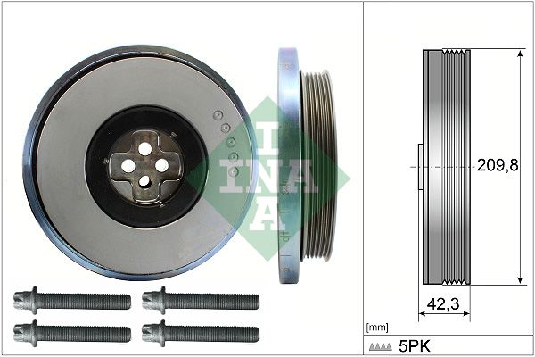 Zestaw koła pasowego, wał korbowy SCHAEFFLER INA 544060620