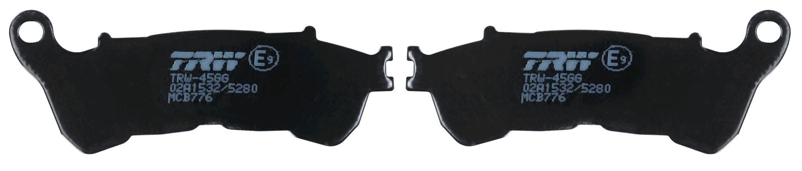 set placute frana,frana disc TRW Organic Allround MCB776