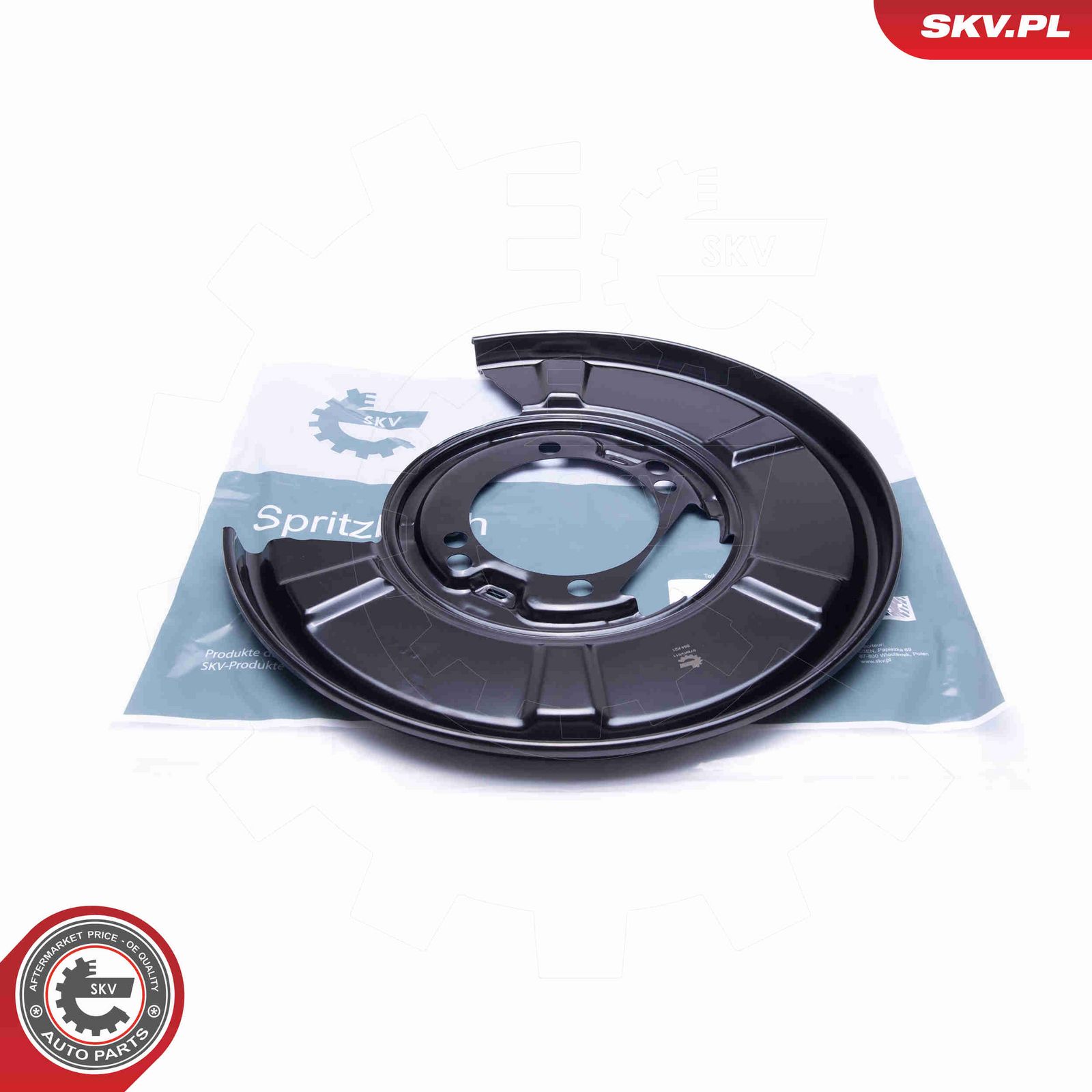 Отражатель, диск тормозного механизма