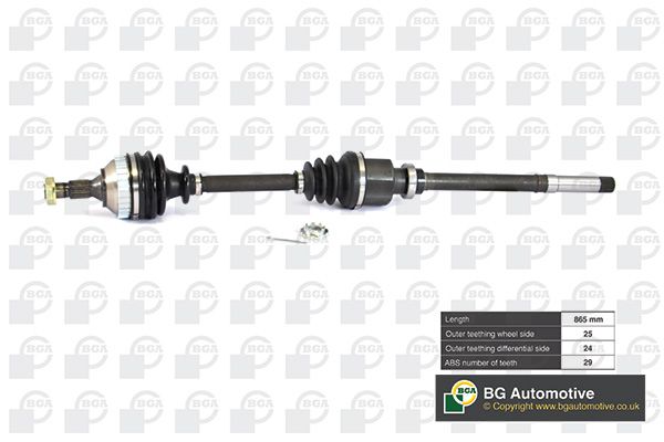 Wał napędowy BGA DS1414RA