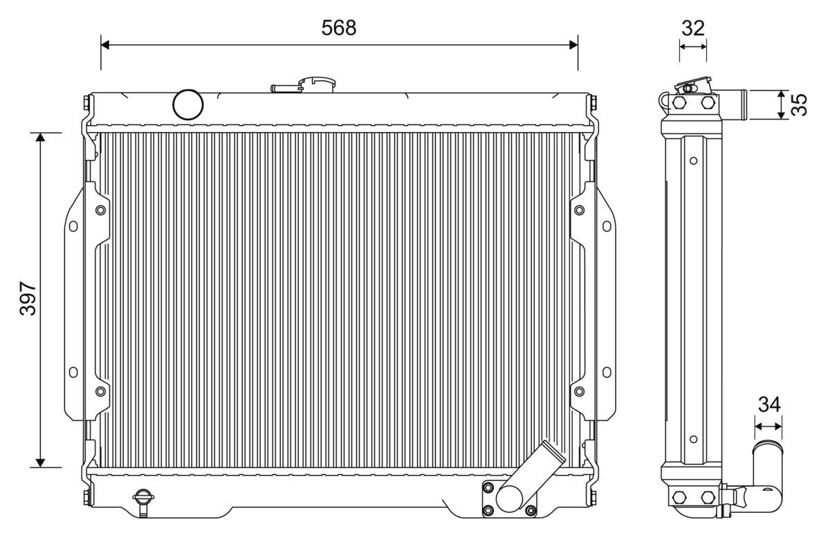 Radiaator,mootorijahutus