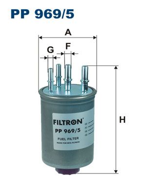 Palivový filtr FILTRON PP 969/5