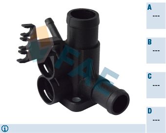 Kołnierz płynu chłodzącego FAE 54338